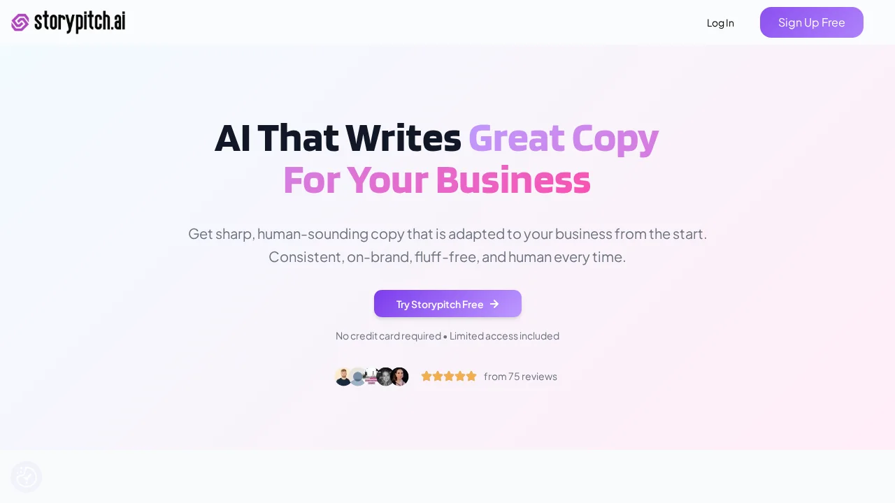 Storypitch.ai screenshot 1