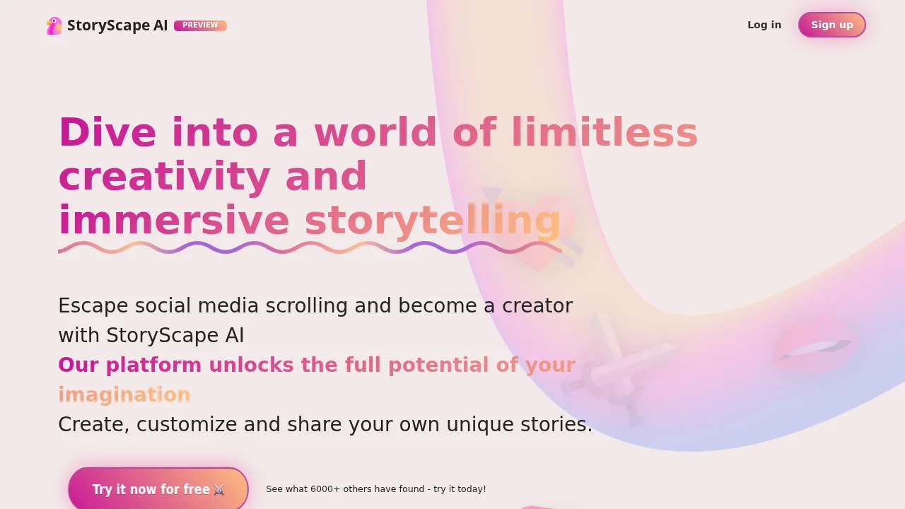 StoryScape screenshot 1