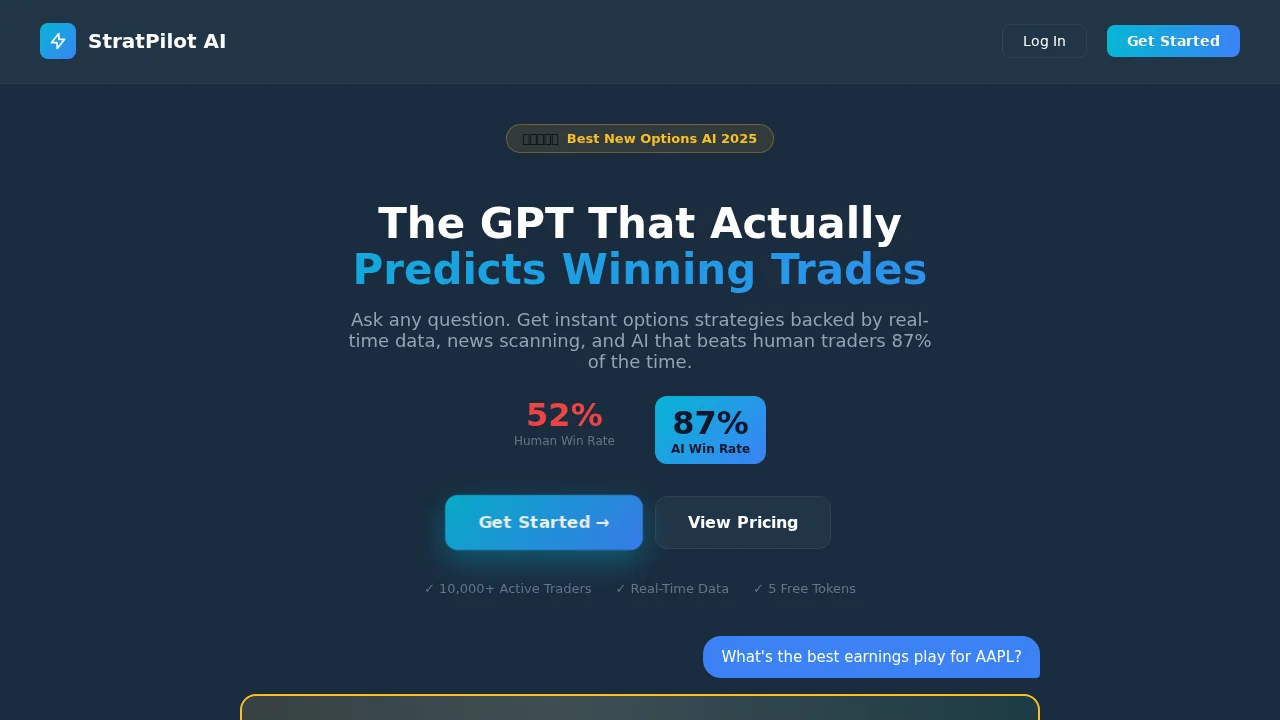 StratPilot AI screenshot 1