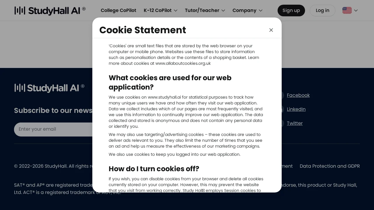 Studyhall AI screenshot 1