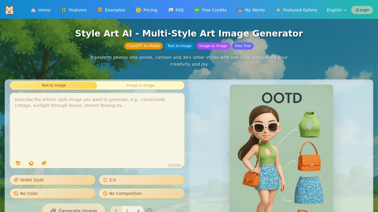 Style Art AI screenshot 1