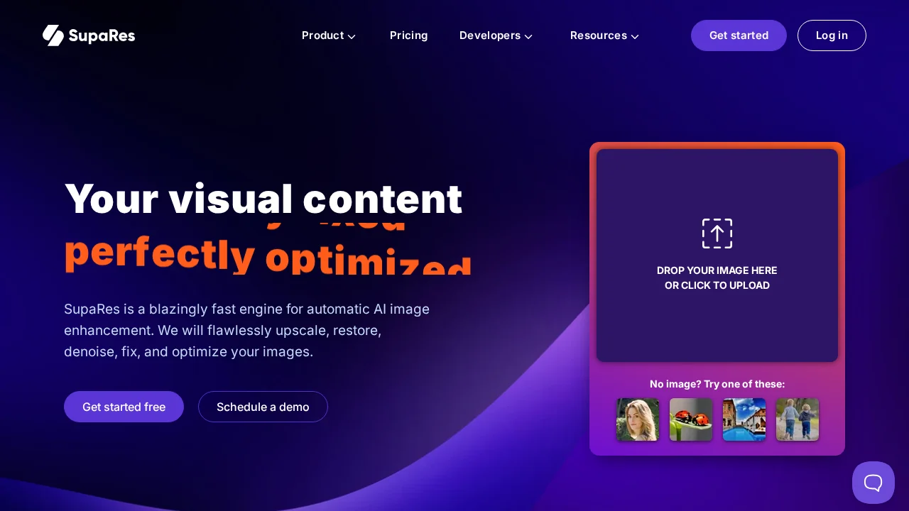 SupaRes AI Image Enhancer screenshot 1