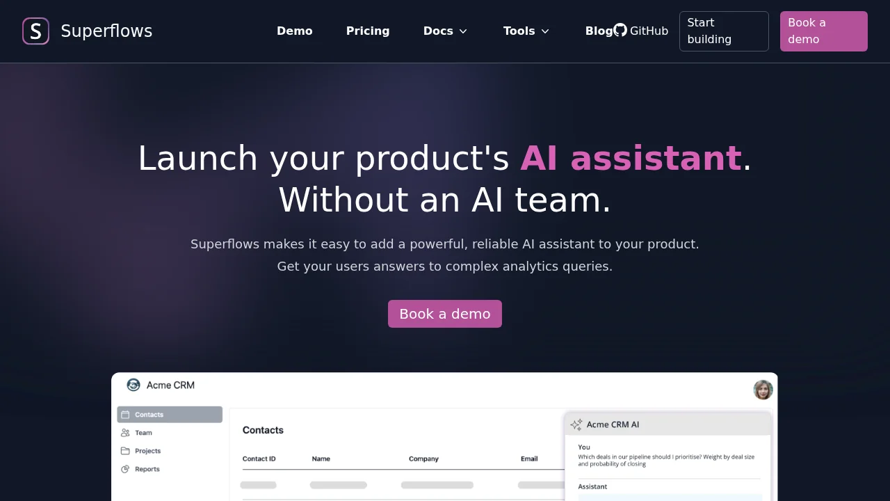 Superflows screenshot 1