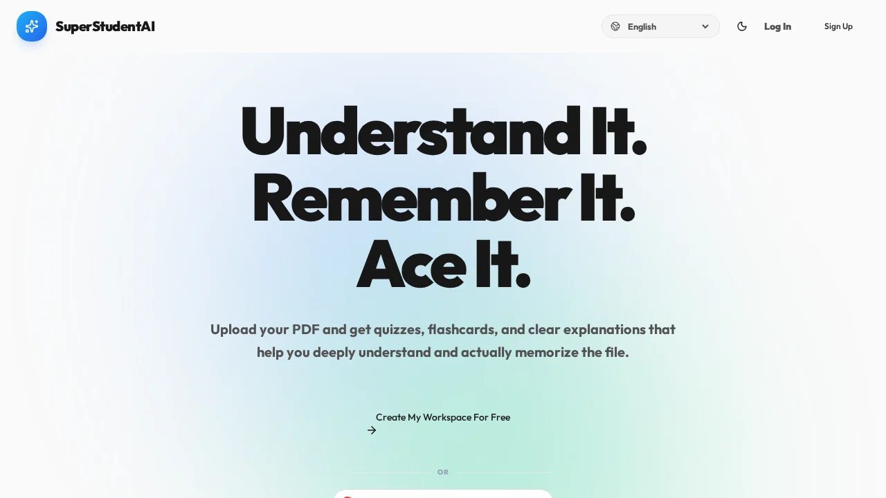 SuperStudentAI screenshot 1