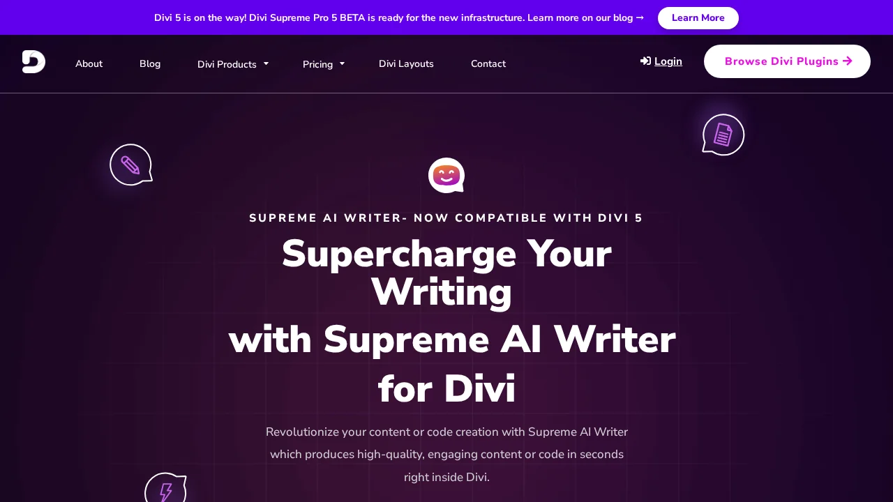 Supreme AI Writer screenshot 1