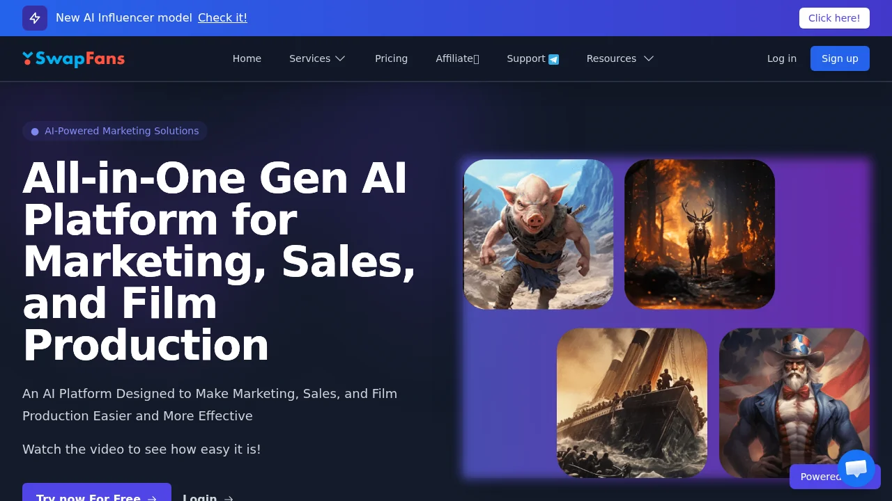 SwapFans screenshot 1