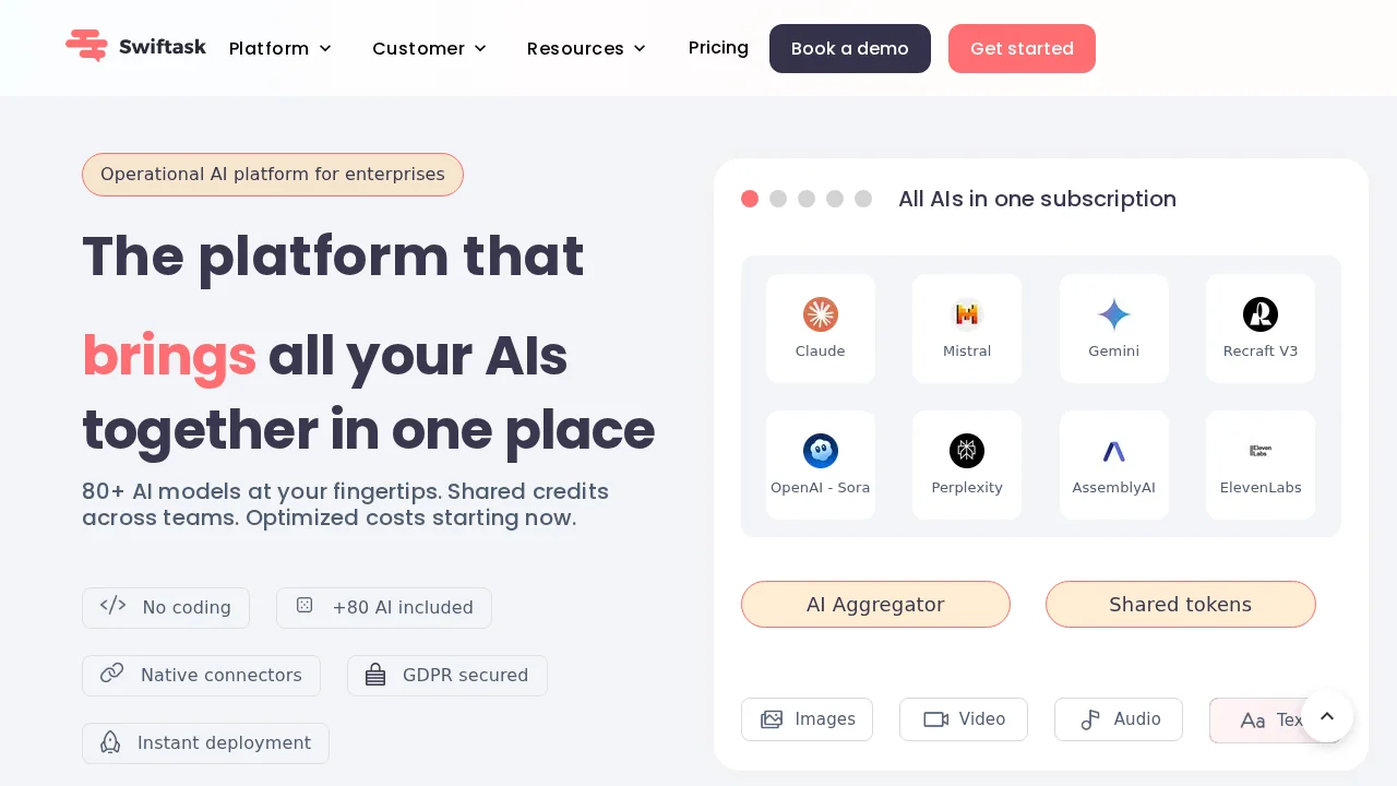 Swiftask screenshot 1