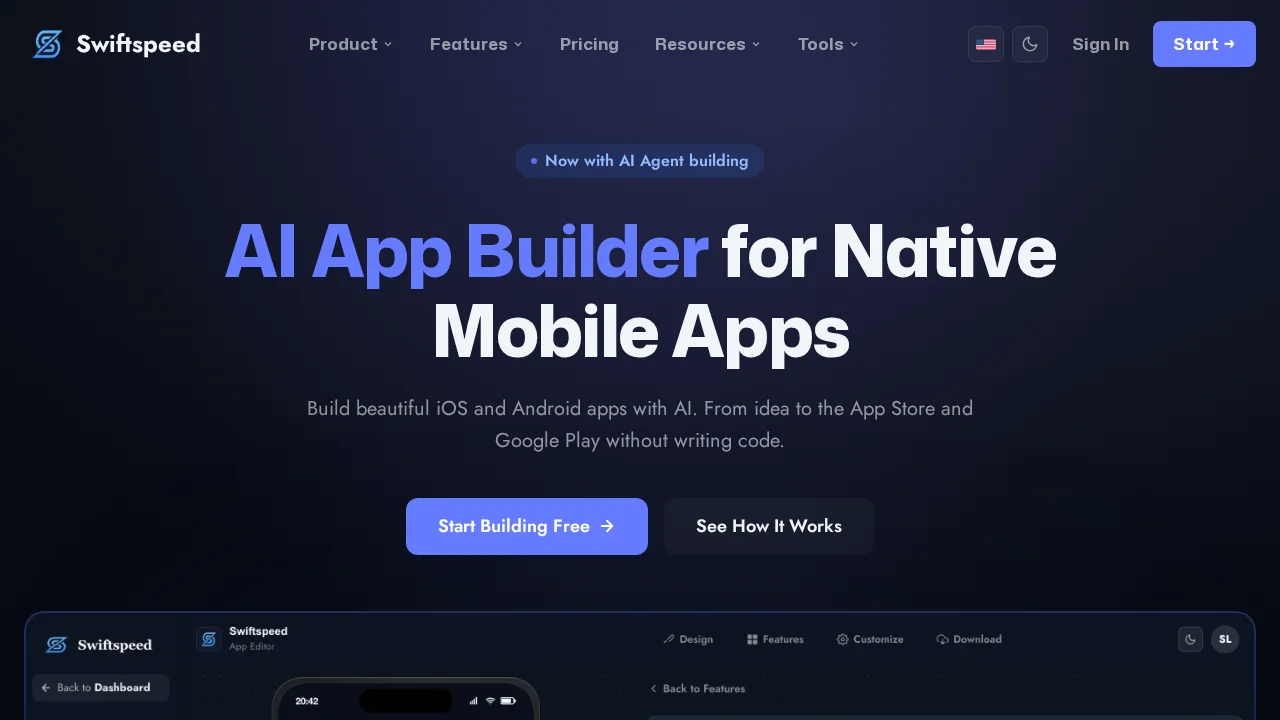 Swiftspeed screenshot 1