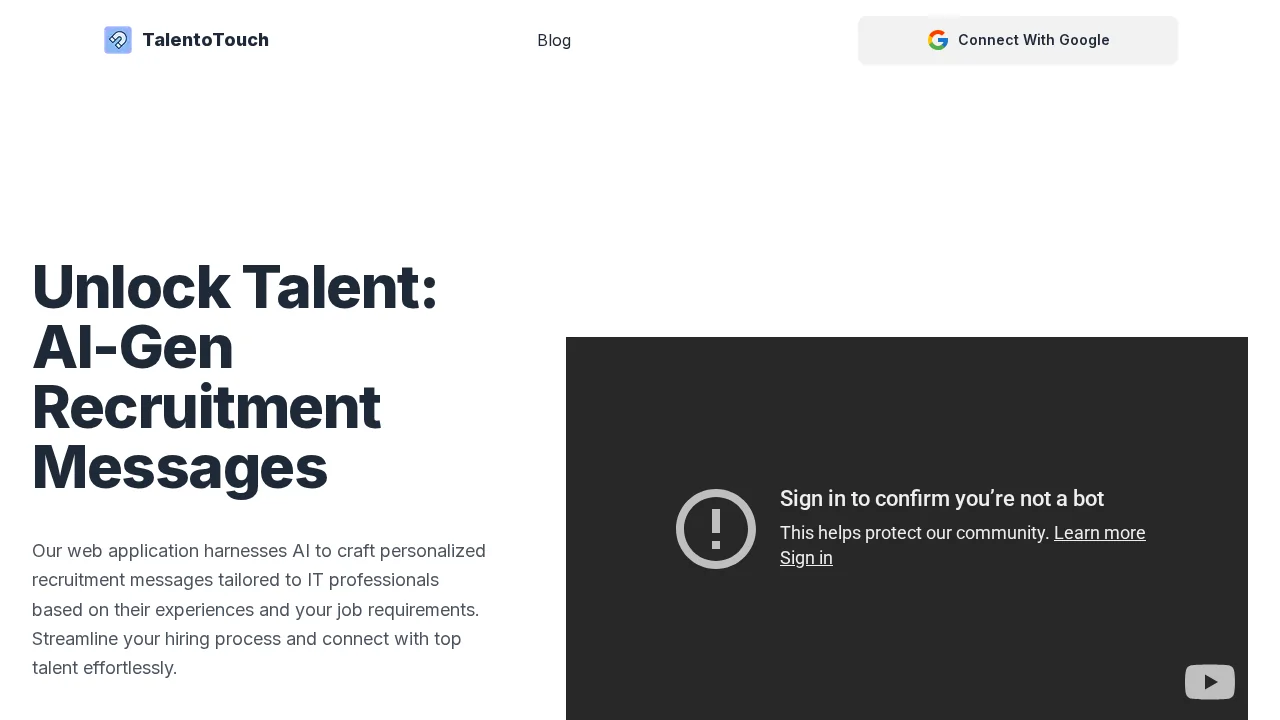 TalentoTouch screenshot 1