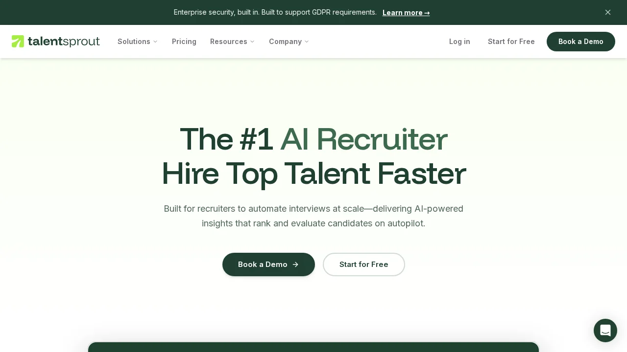 TalentSprout screenshot 1