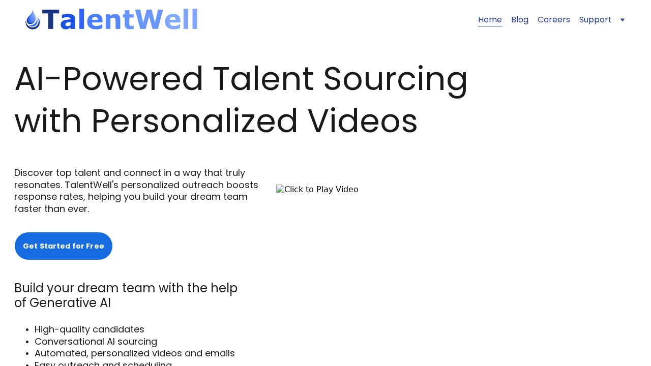 TalentWell AI screenshot 1