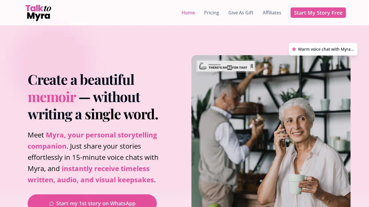 Talk To Myra screenshot 1