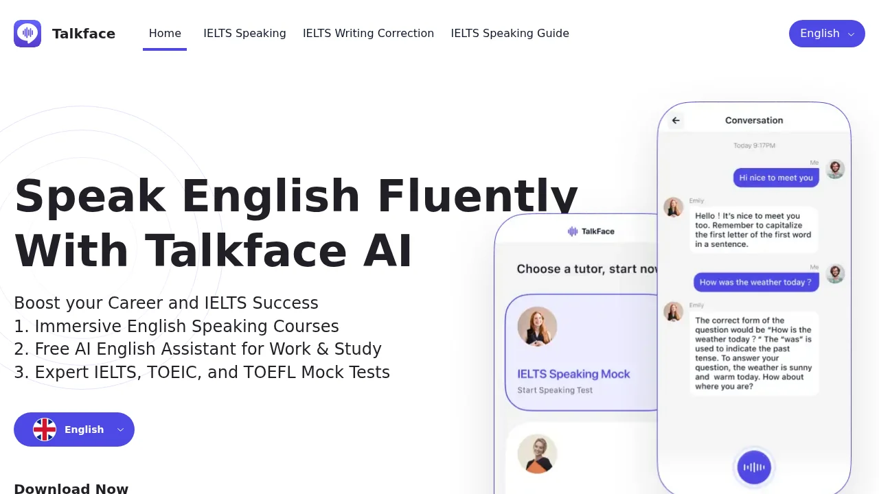 Talkface screenshot 1