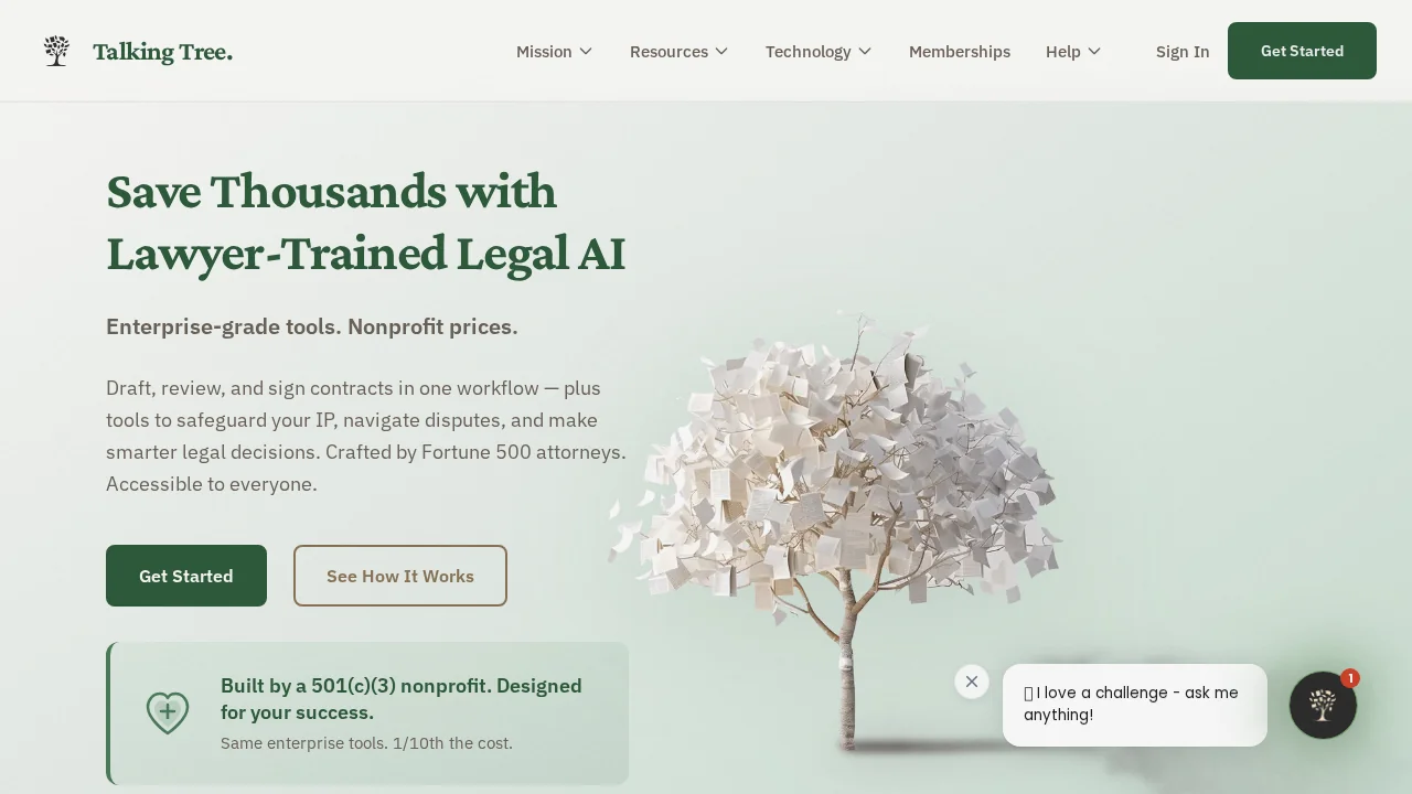 Talking Tree screenshot 1