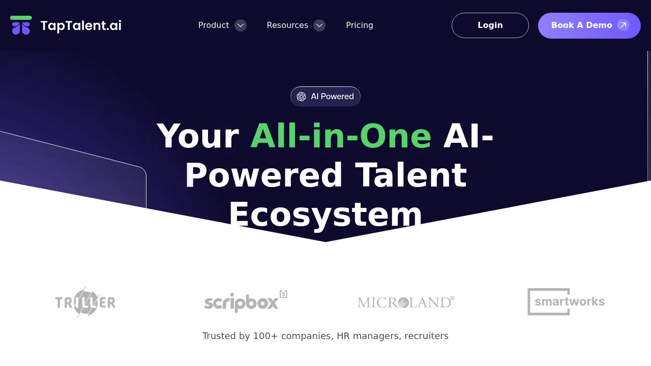 TapTalent screenshot 1