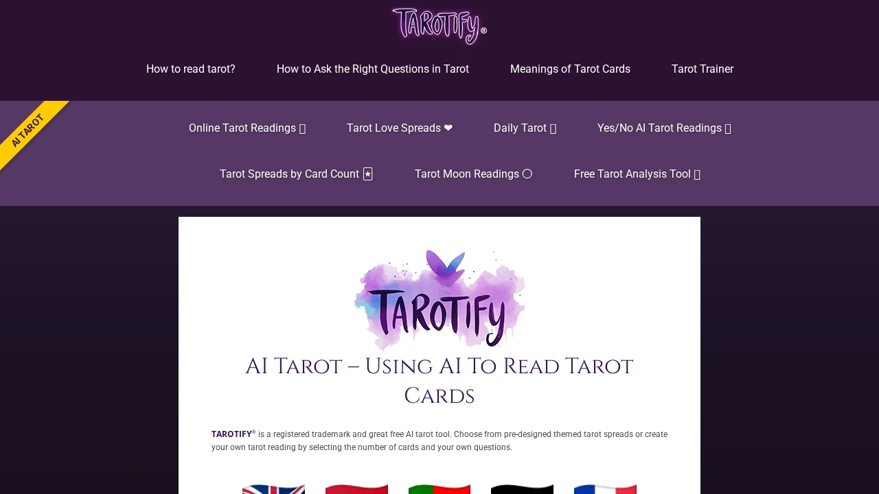 Tarotify screenshot 1