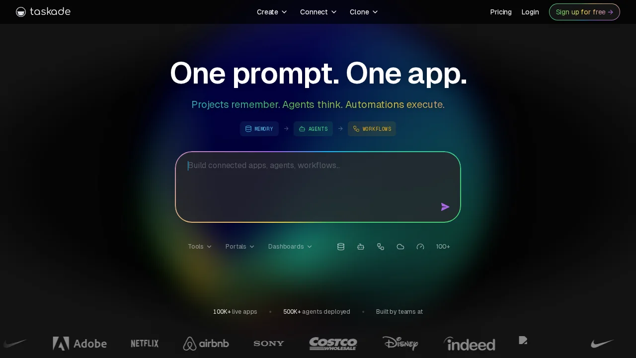 Taskade Genesis screenshot 1