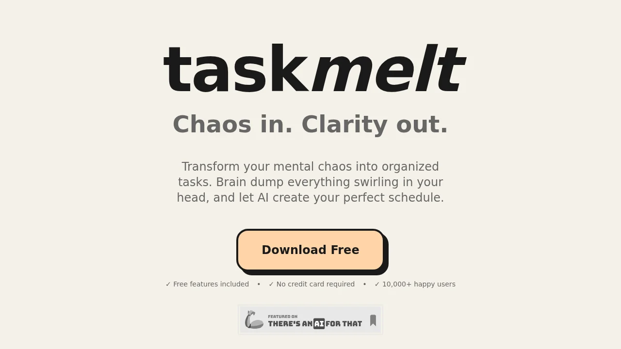 taskmelt screenshot 1