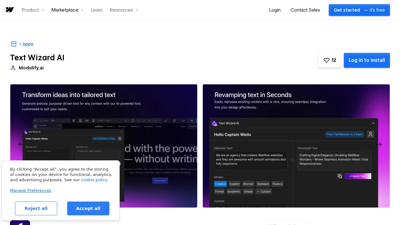 Text Wizard AI screenshot 1