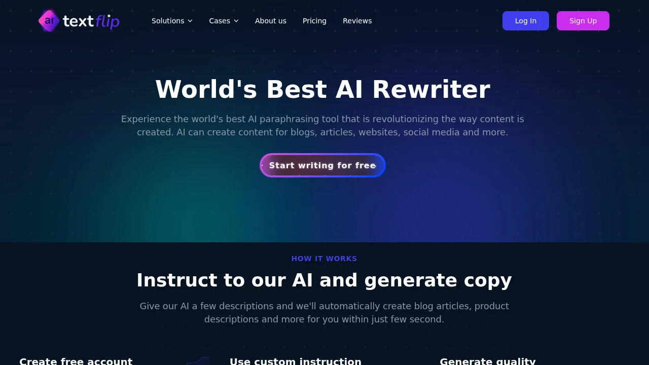 TextFlip.ai screenshot 1