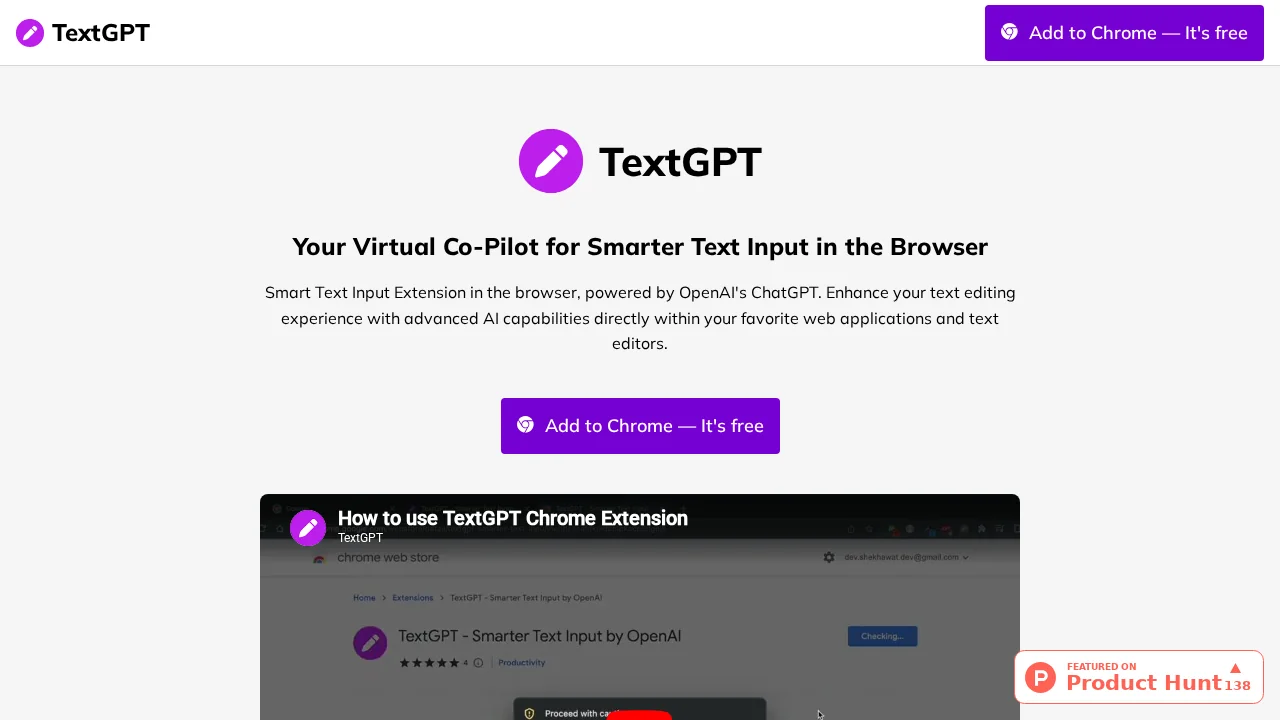 TextGPT.app screenshot 1