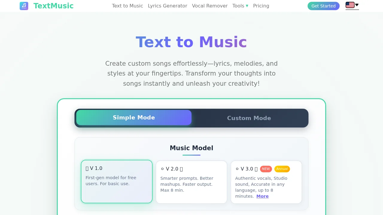 TextMusic.net screenshot 1