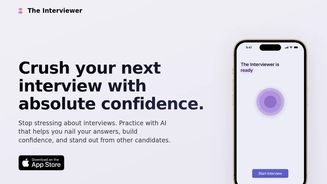 The Interviewer screenshot 1