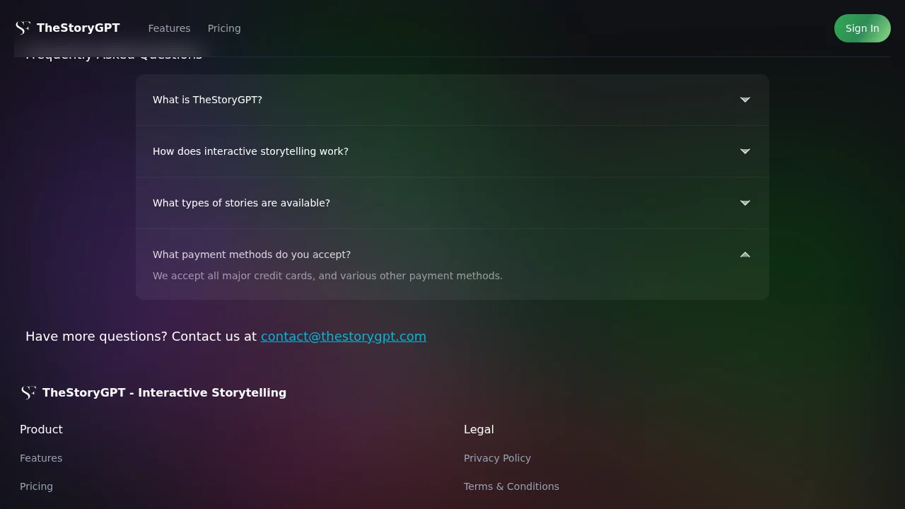 TheStoryGPT screenshot 1