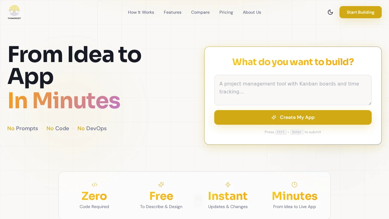 ThinkRoot - The AI Compiler screenshot 1