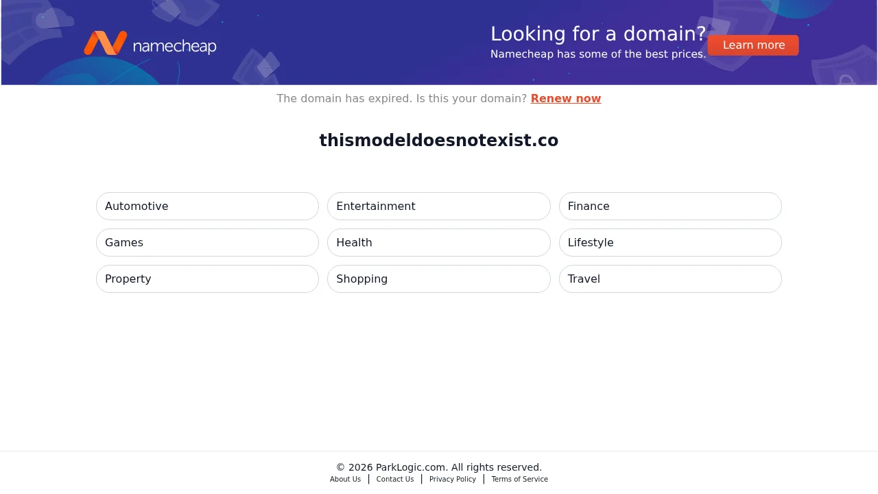 This Model Does Not Exist screenshot 1