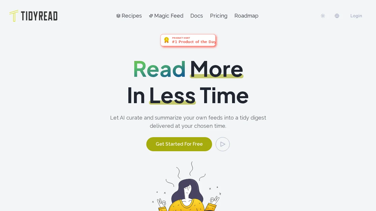 Tidyread screenshot 1