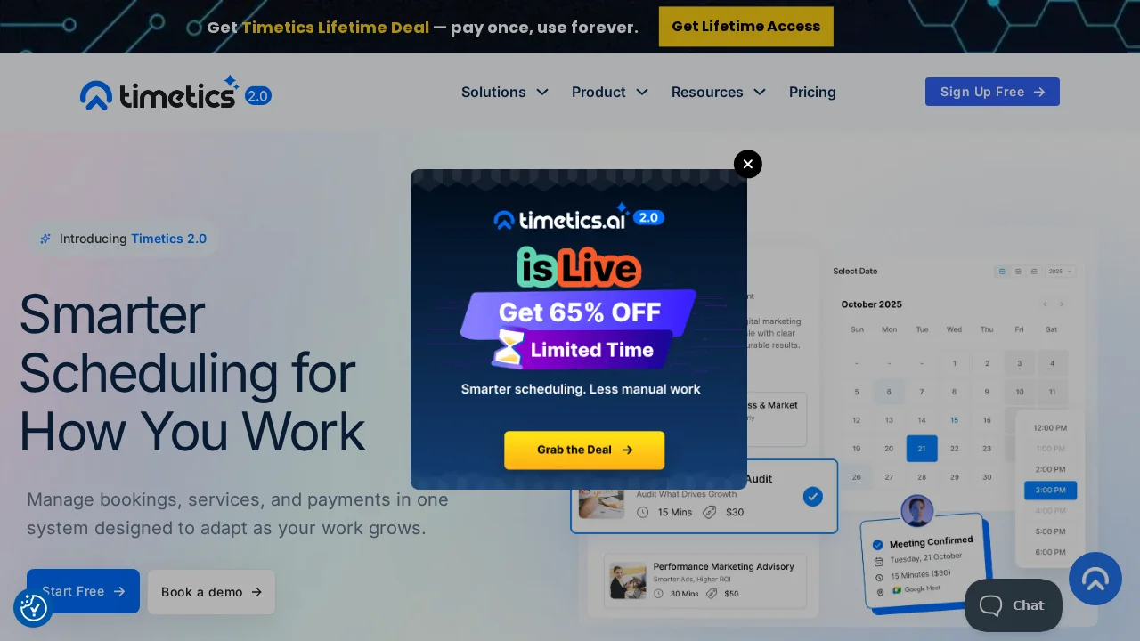 Timetics.ai screenshot 1