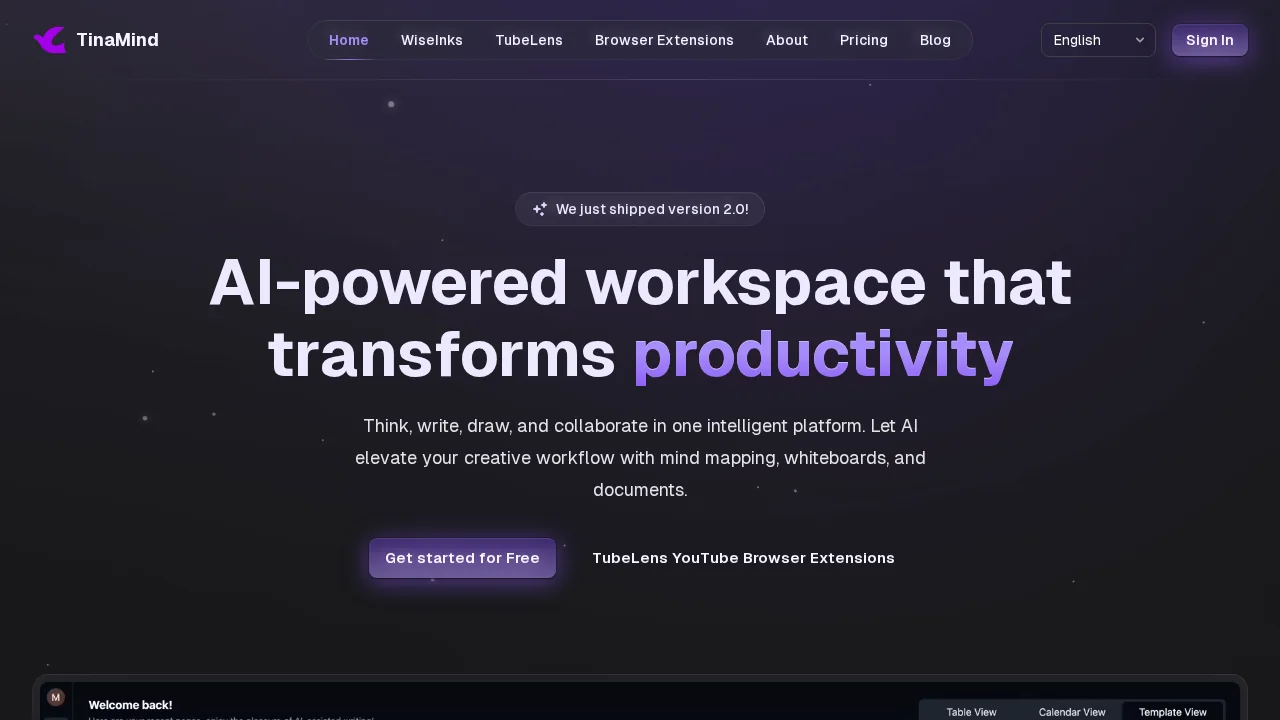 TinaMind screenshot 1