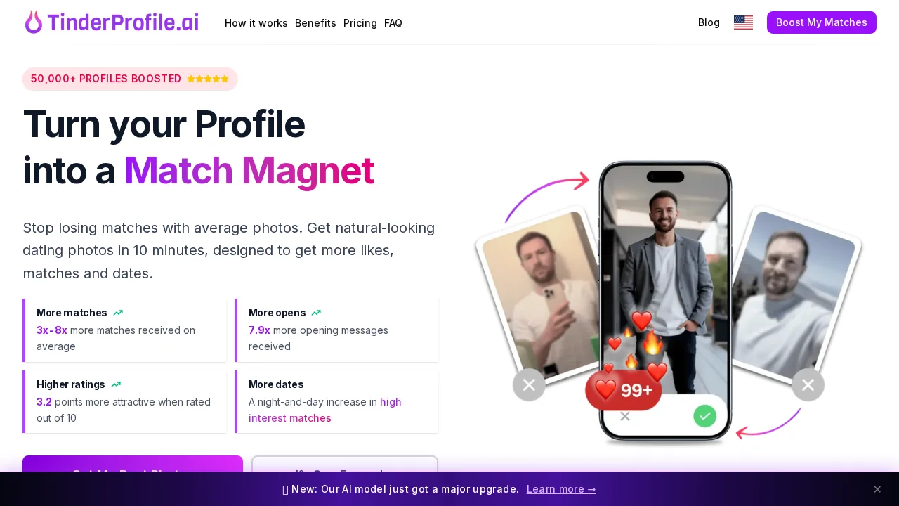 TinderProfile.ai screenshot 1