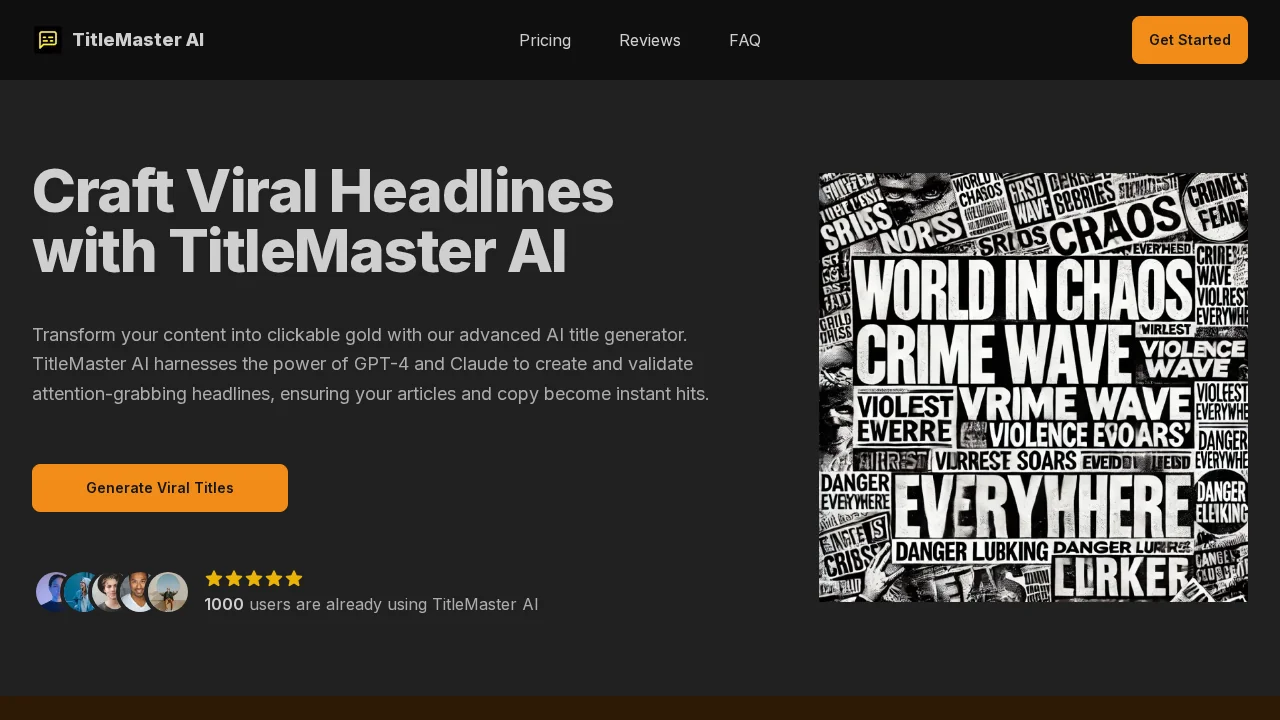 TitleMaster AI screenshot 1