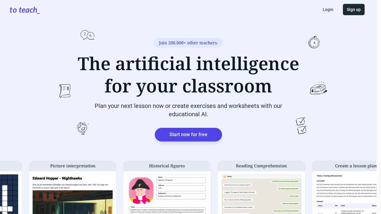 To Teach AI screenshot 1