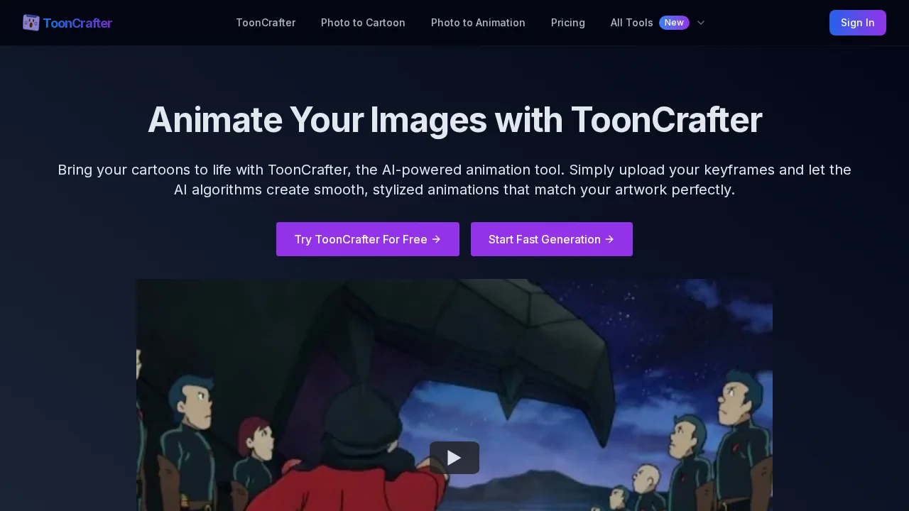 ToonCrafter screenshot 1