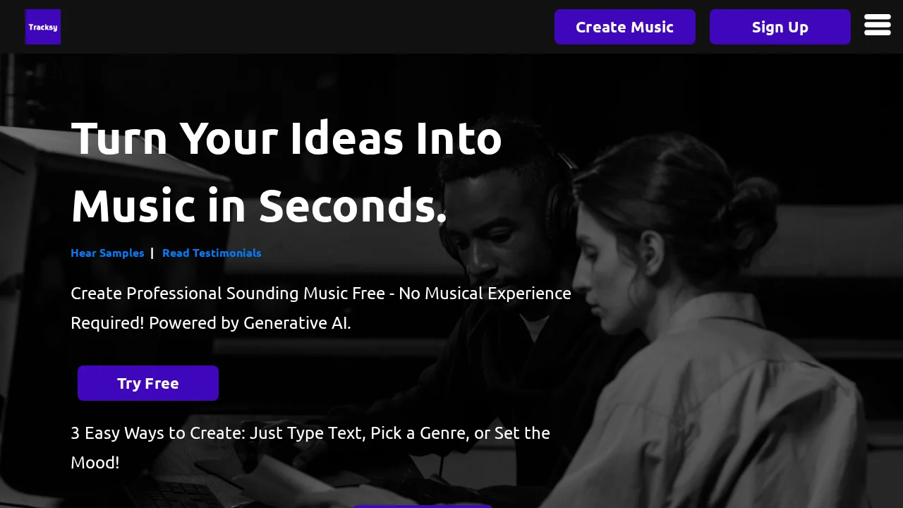 Tracksy screenshot 1