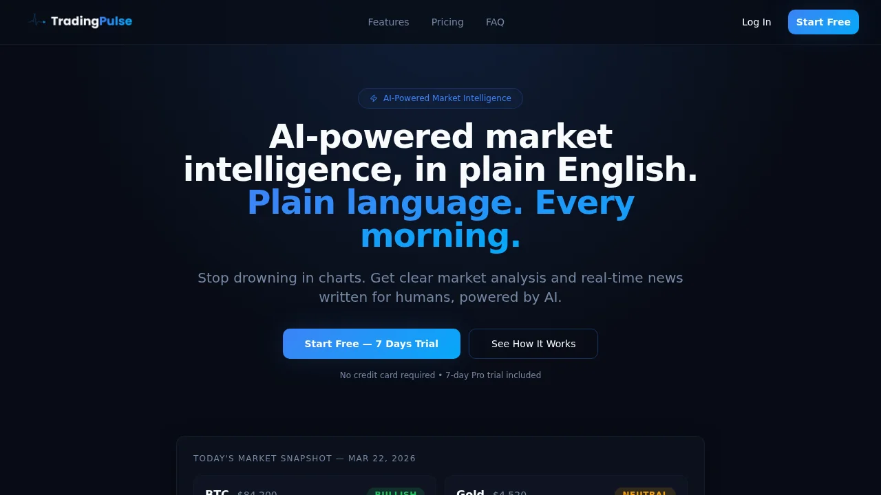 TradingPulse screenshot 1