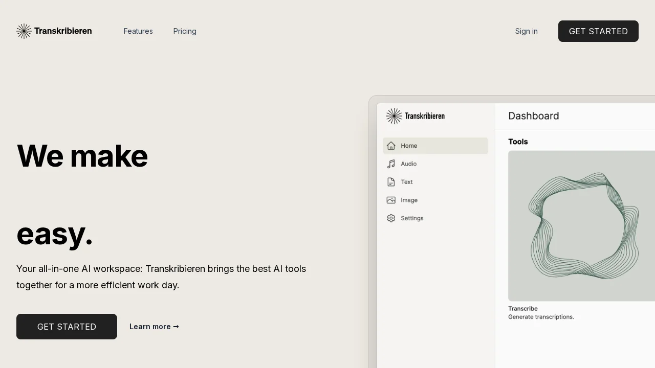 Transkribieren screenshot 1