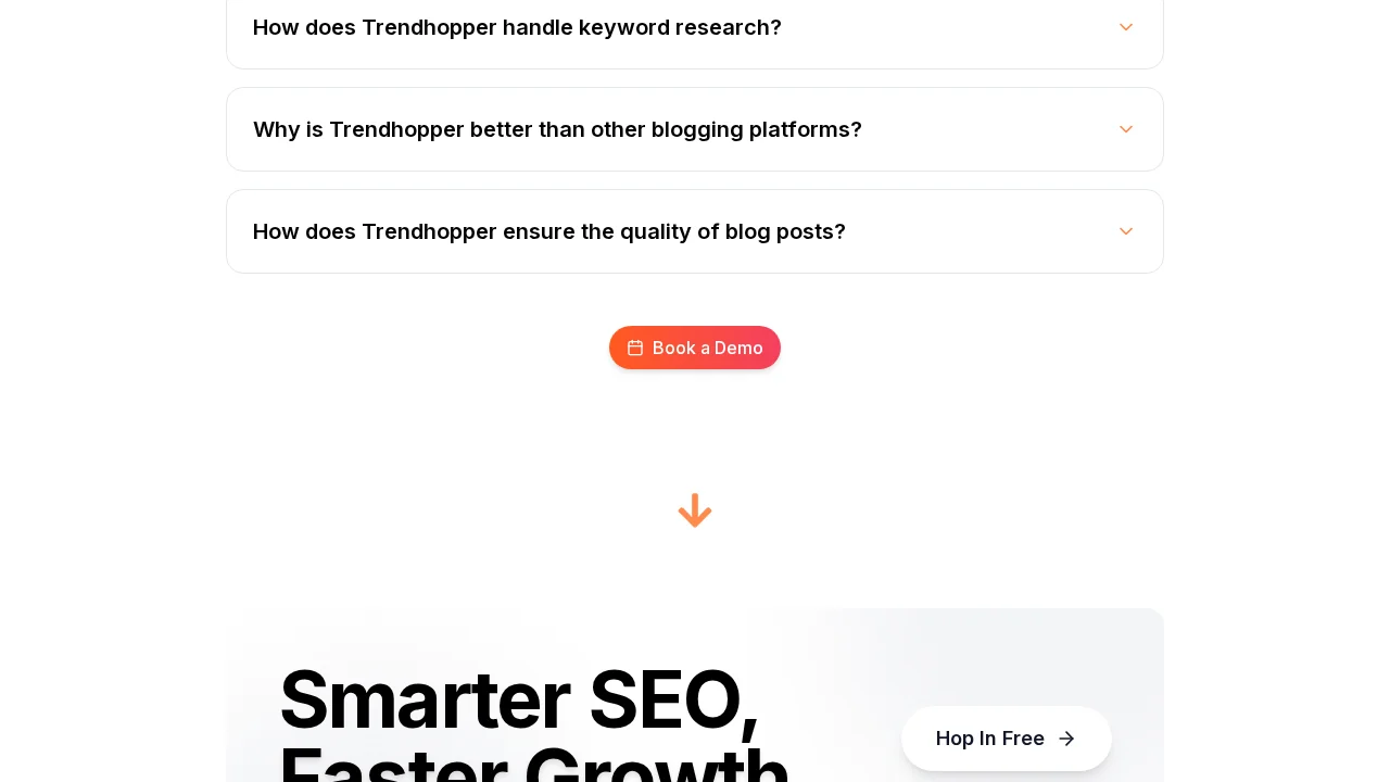 Trendhopper screenshot 1