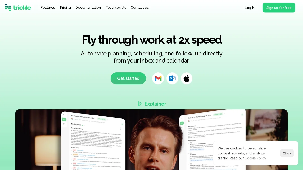 Trickle screenshot 1