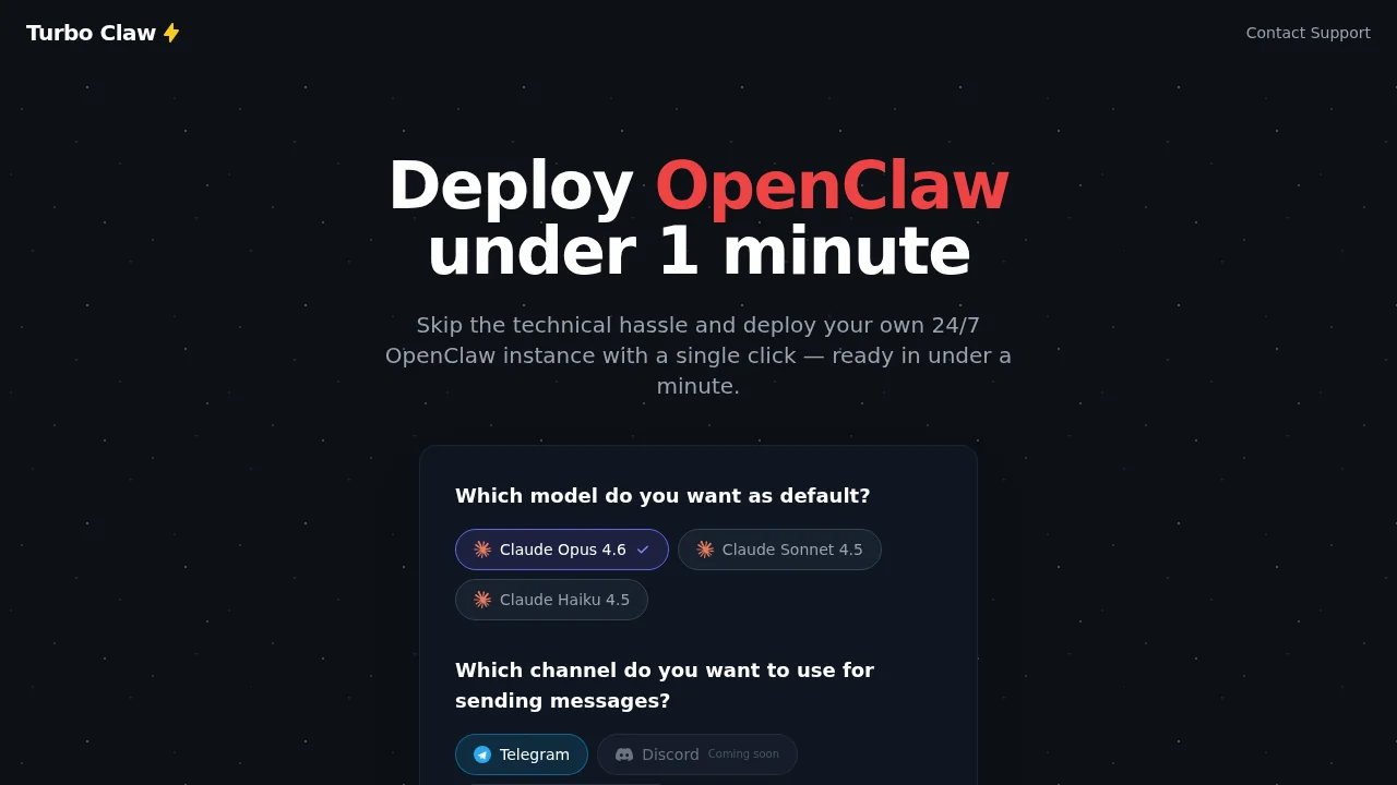 TurboClaw screenshot 1