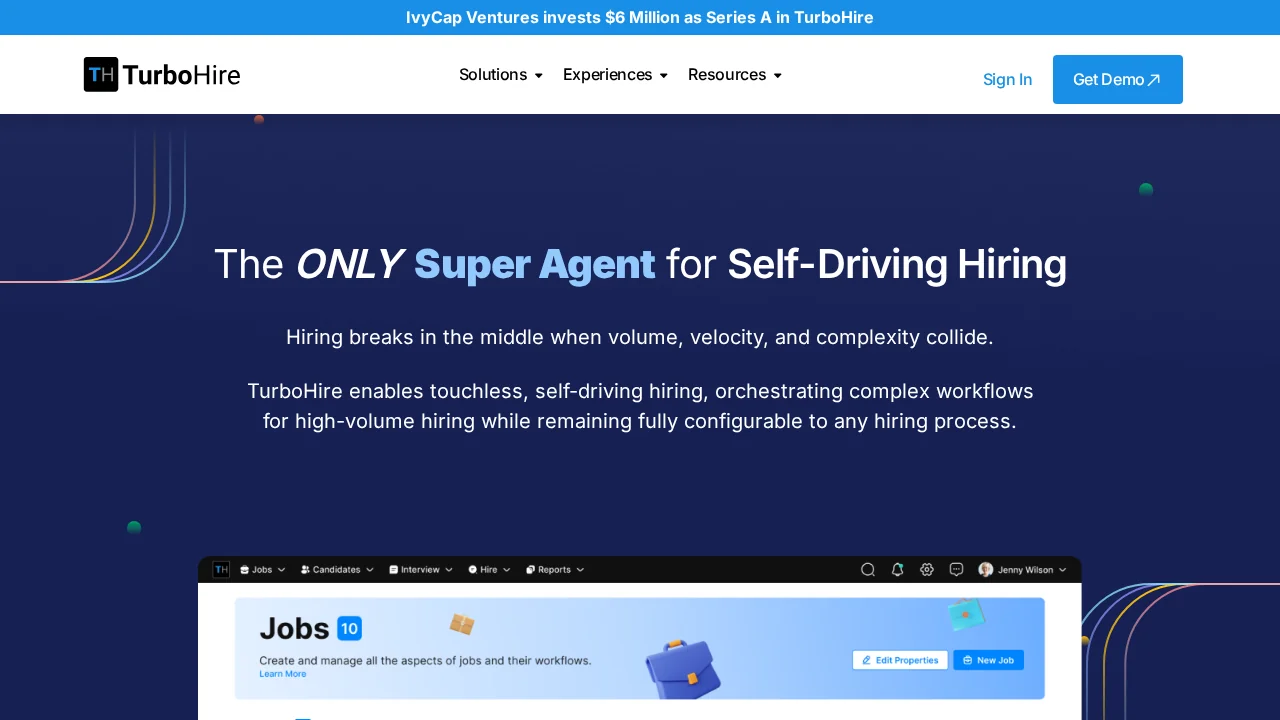 Turbohire screenshot 1