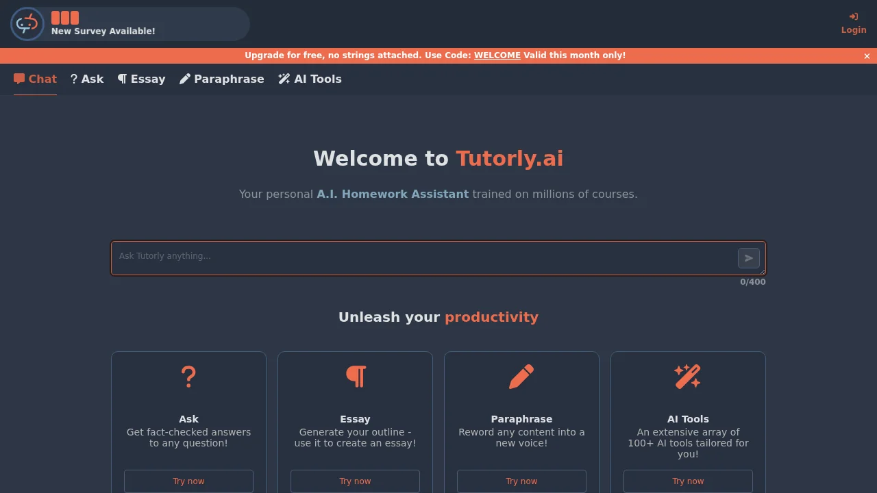 Tutorly screenshot 1