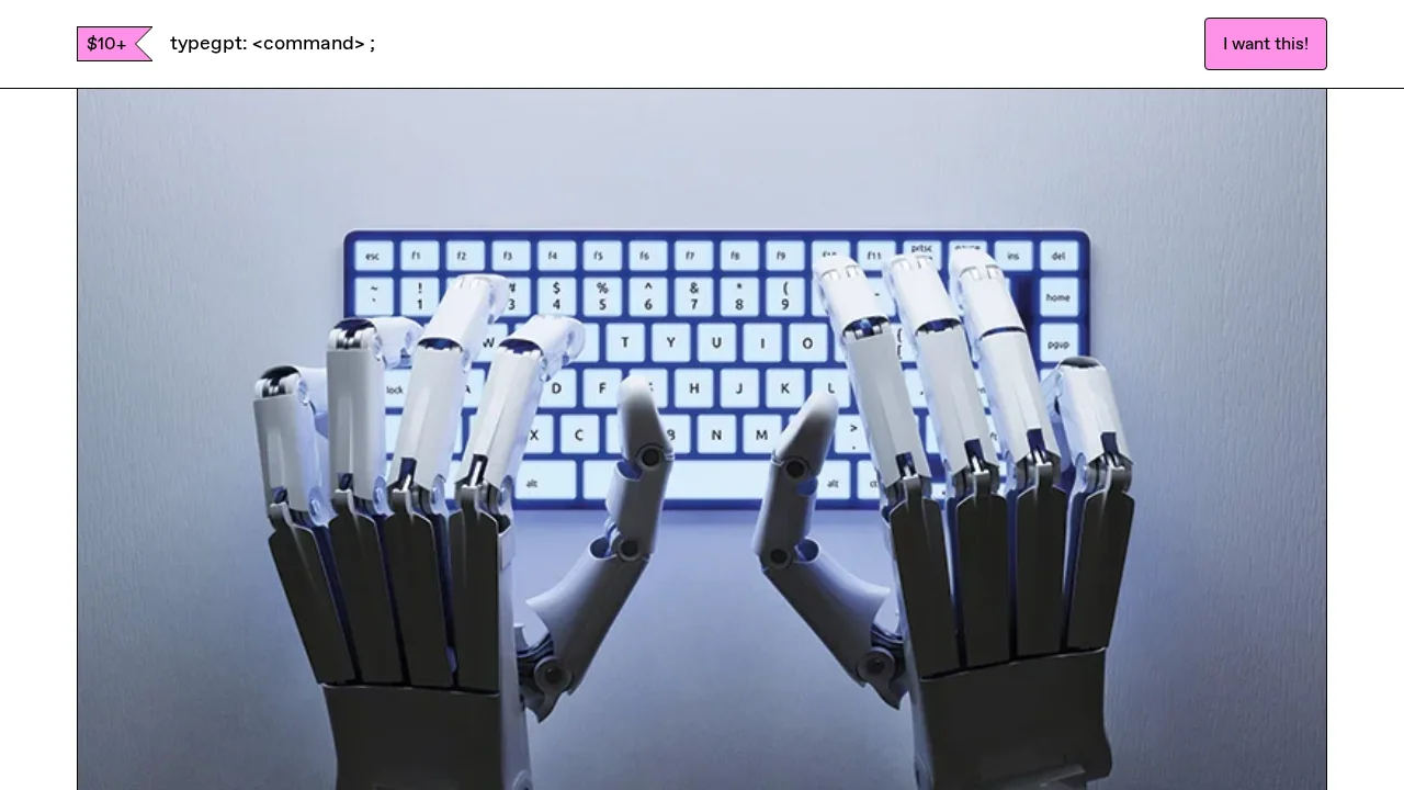 TypeGPT screenshot 1