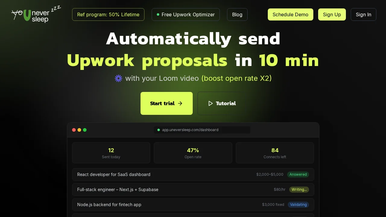 U Never Sleep screenshot 1