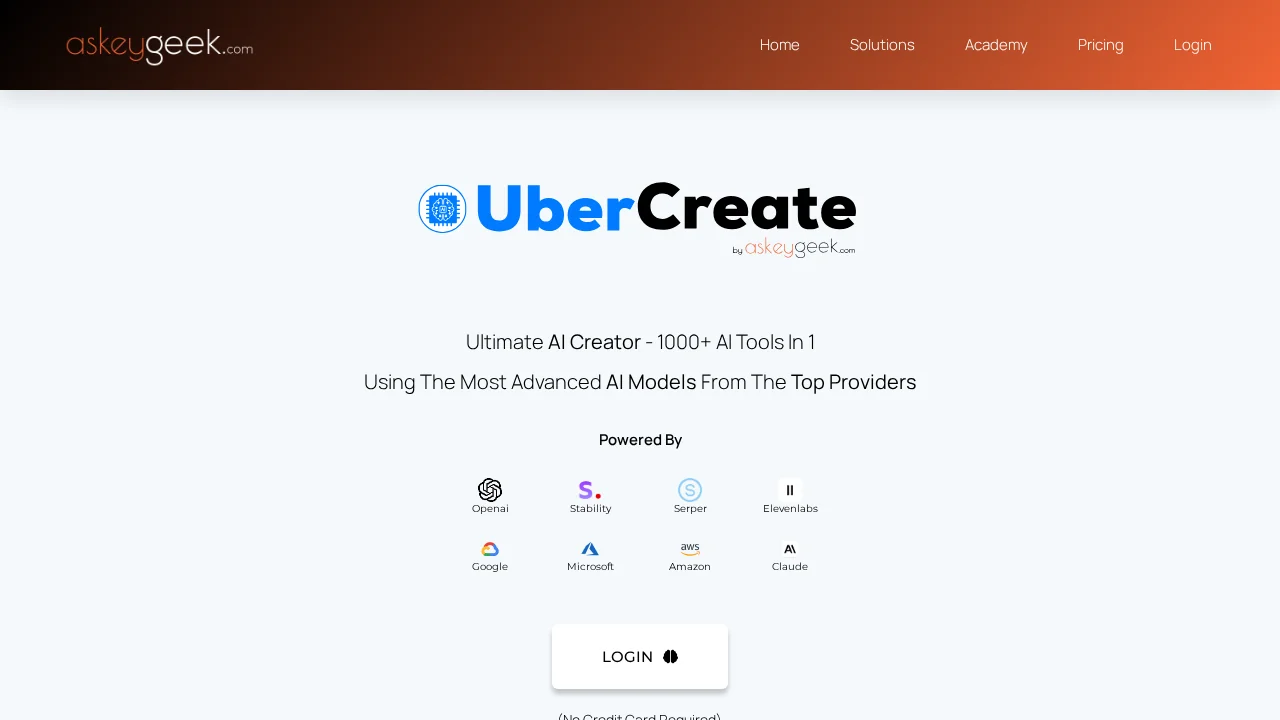 UberCreate screenshot 1