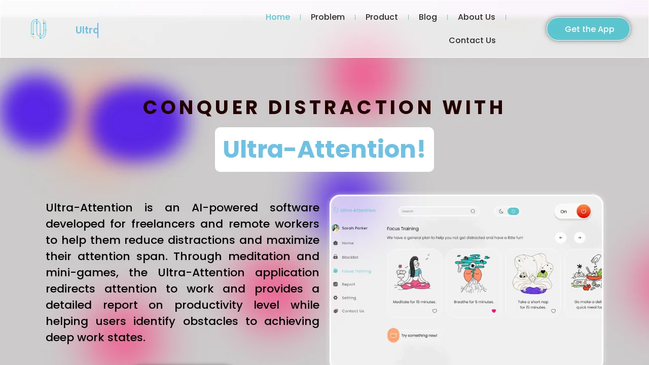 Ultra-Attention screenshot 1