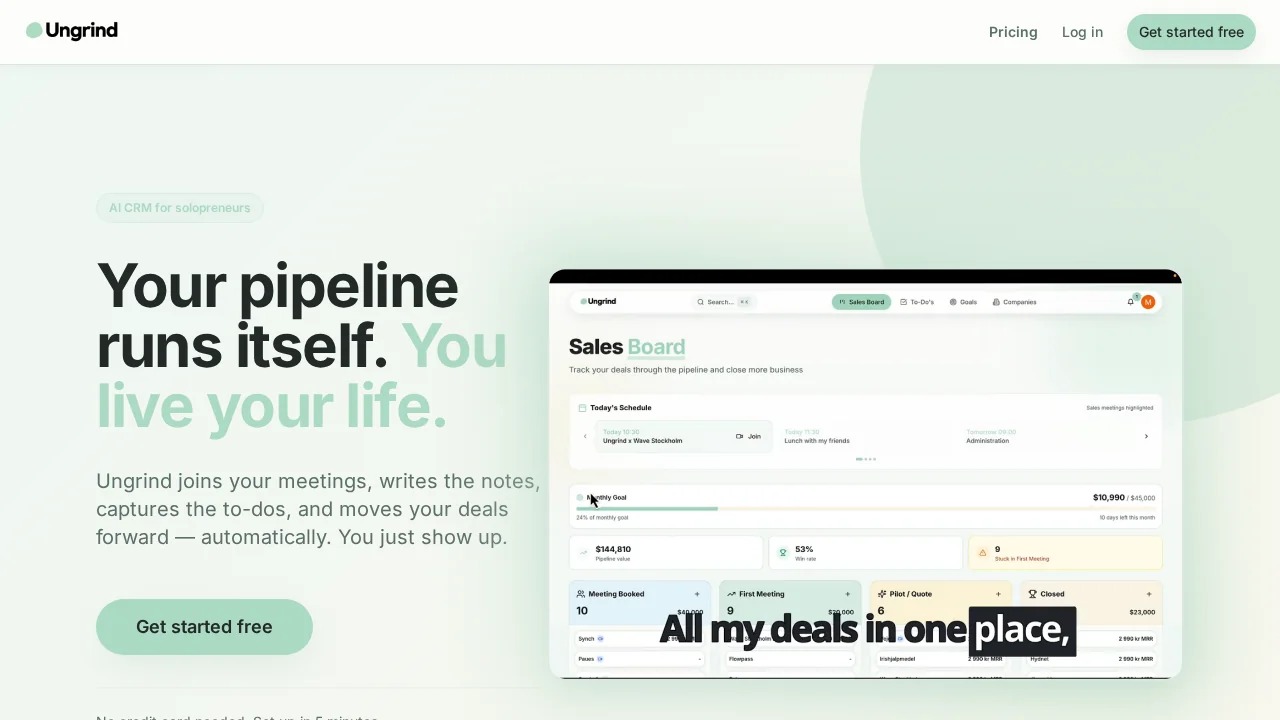 Ungrind screenshot 1